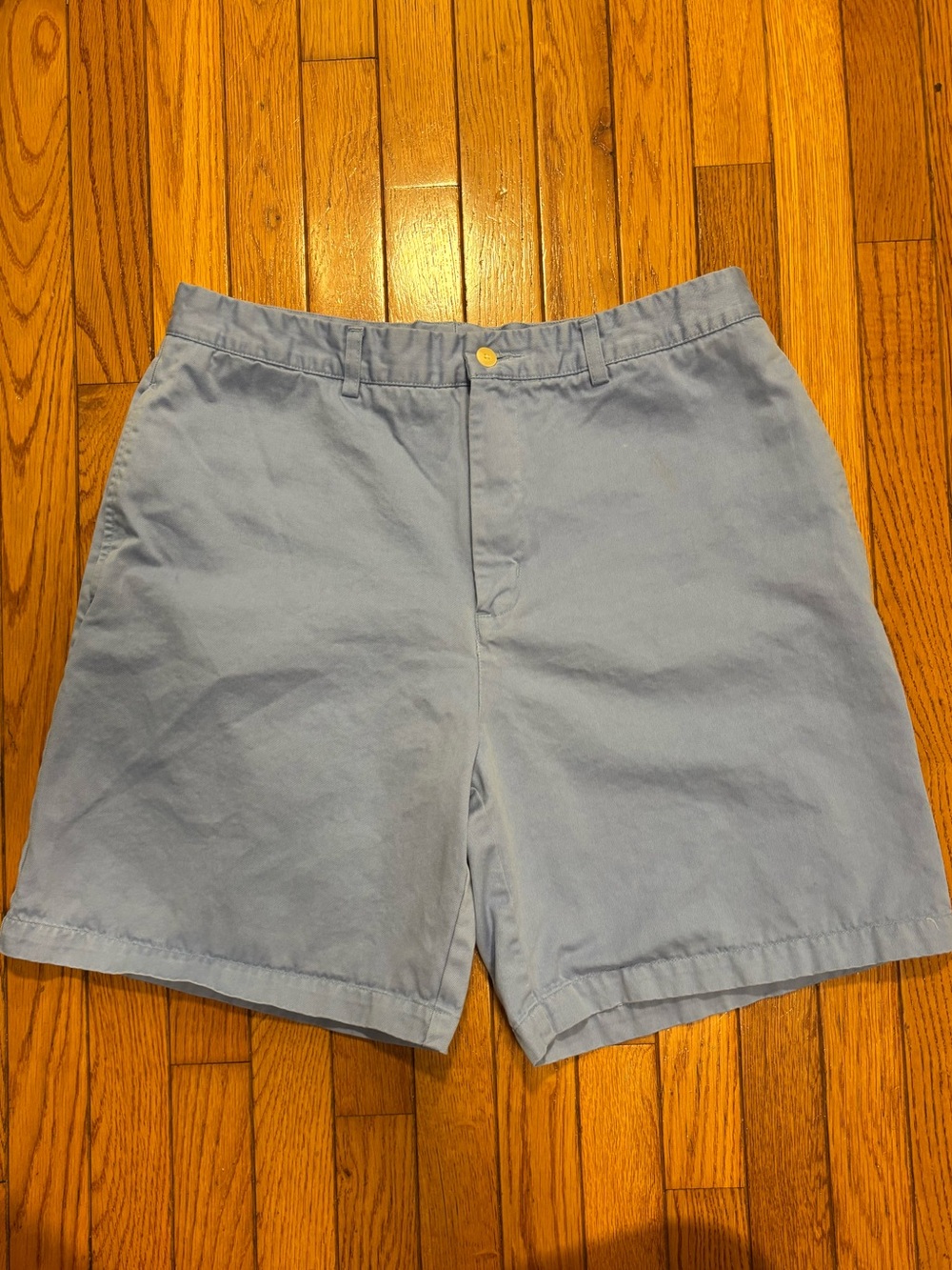 Vinyard Vines Light Blue Men’s Cotton Chino Shorts - Size 36